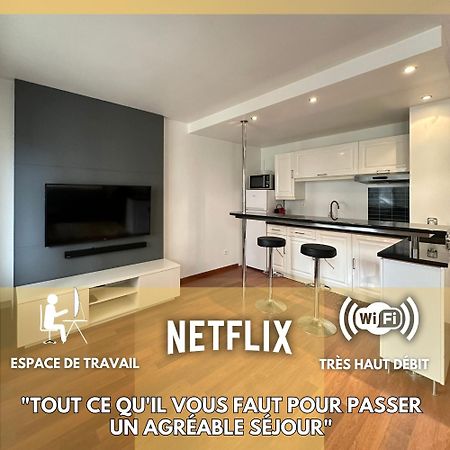 L'Athos - Appartement Equipe - Entre Paris Et Versailles - Haut Debit Garches Eksteriør bilde